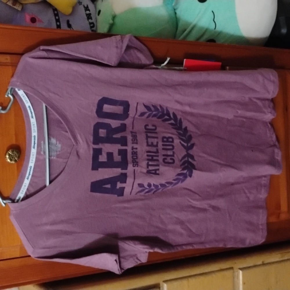 Aeropostale purple sport T-shirt size 1x